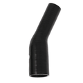 Silicone Hose Reducer Bend Black - 25 Degree 1.375 - 1.75'' (35-45mm)