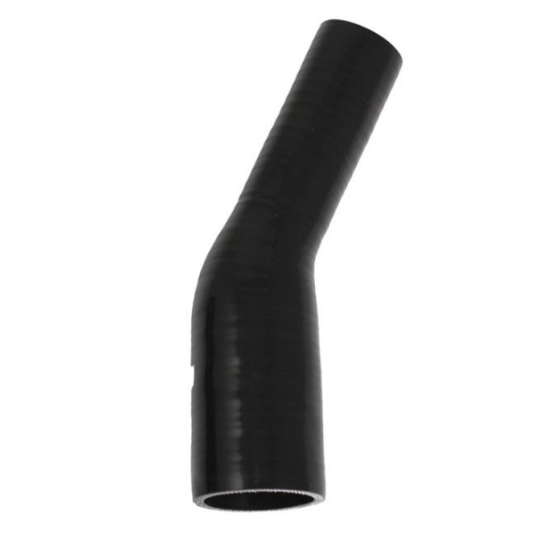 Silicone Hose Reducer Bend Black - 25 Degree 1.5 - 1.75'' (38-45mm)