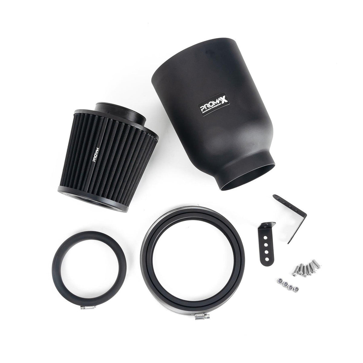 RamAir ProMax Large Universal Pleated 102mm Rubber Neck Air Filter in Enclosed Airbox
