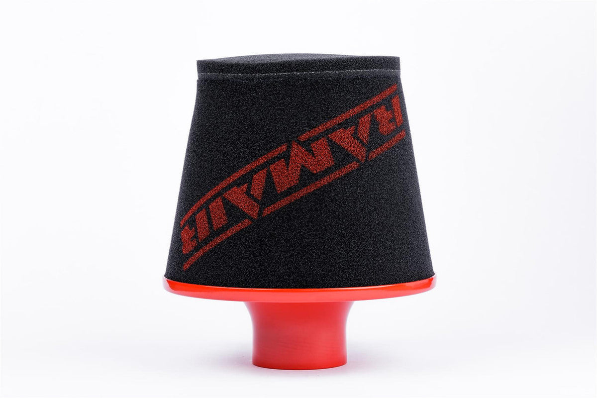 Ramair Foam Performance Universal Air Intake Large Filter Coupler - 90mm (3.5inch) Punainen