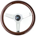 Nardi Classic Wood Steering Wheel Polished Spokes 330mm - CDMSPORT