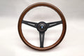 Nardi Classic Wood Steering Wheel Black Spokes 360mm - CDMSPORT