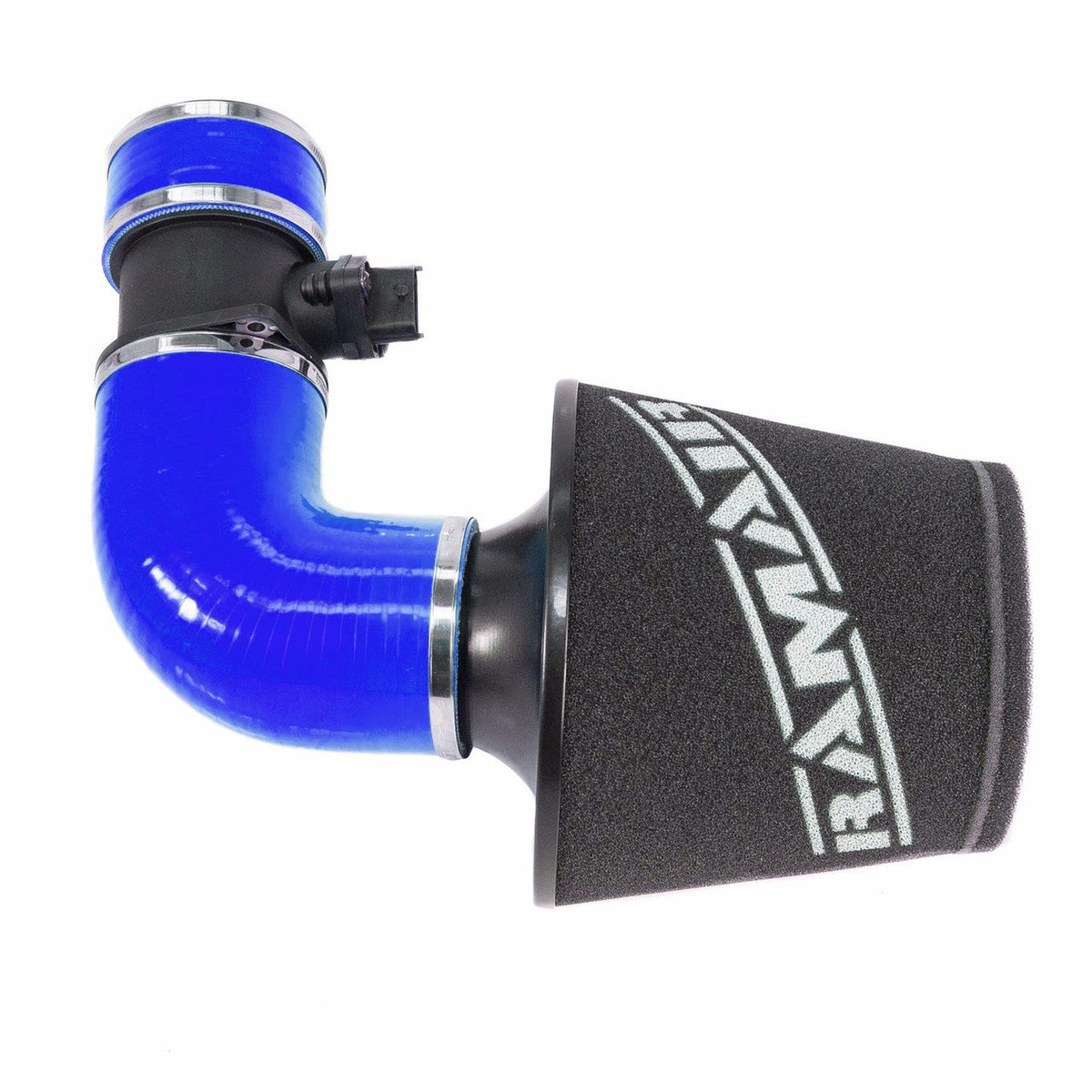 RamAir Performance -vaahtomuovi-imukit Focus ST MK2 -malliin - siniset letkut