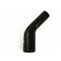 Silicone Hose Reducer Bend Black - 45 degree 2-2.5" (51-63mm)