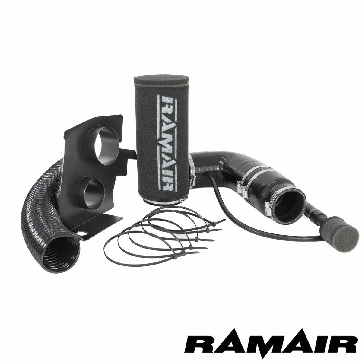 RamAir Performance -vaahdotettu imusarja 1.2 THP & VTI Citroen & Peugeot -malleihin – musta letku