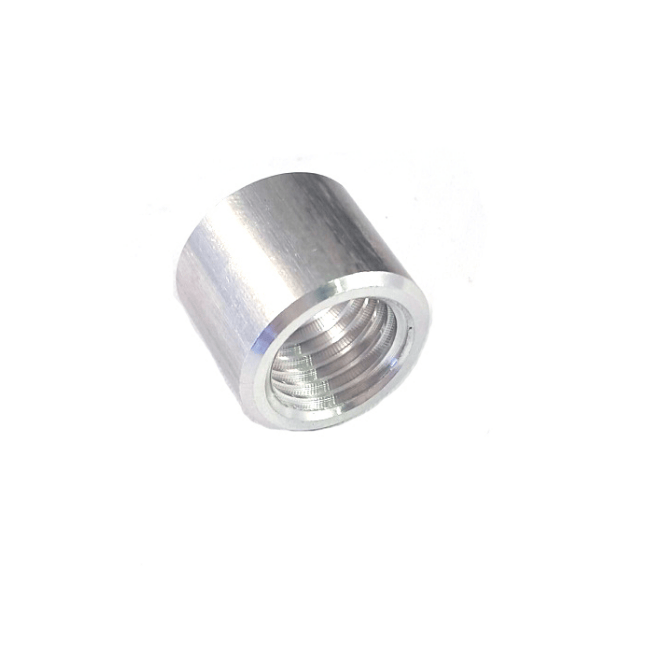 Aluminium Weld On Threaded Boss AN6/M12 x 1.5mm
