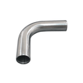 Aluminum Polished Tube Bend 2" 90°