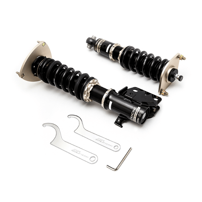 BC Racing Nissan 280Z (75-78) BR-RH -sarjan coiloverit (55 MM:N JALKA, HITSAAMALLA KIINNITETTÄVÄ)