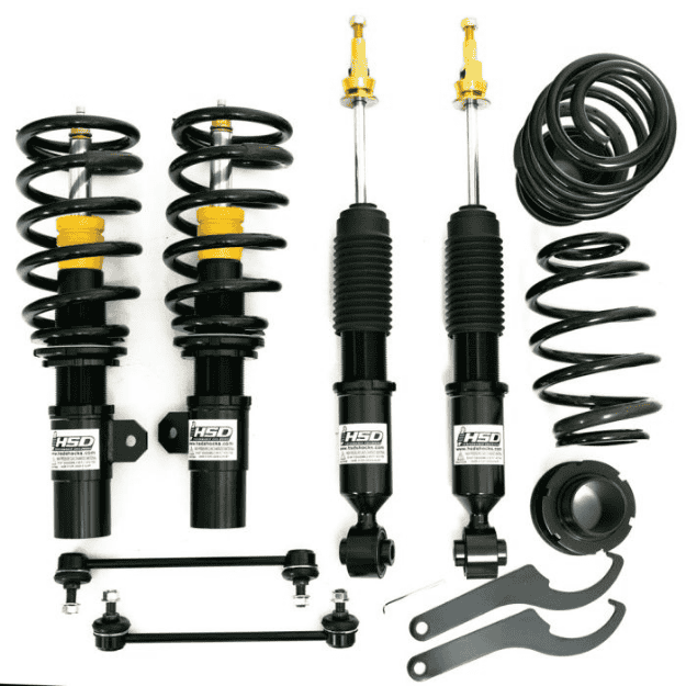 HSD DualTech Coilovers BMW Mini F55 F56 F57 malleihin ilman DDC-ominaisuutta (2014+)