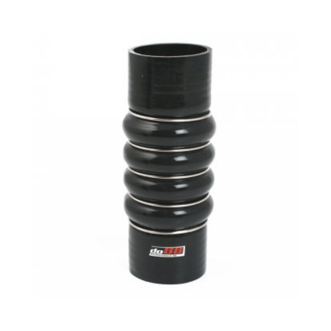 Silicone Hose Black Flex Connection 4-Humps - 3.5'' (89mm)