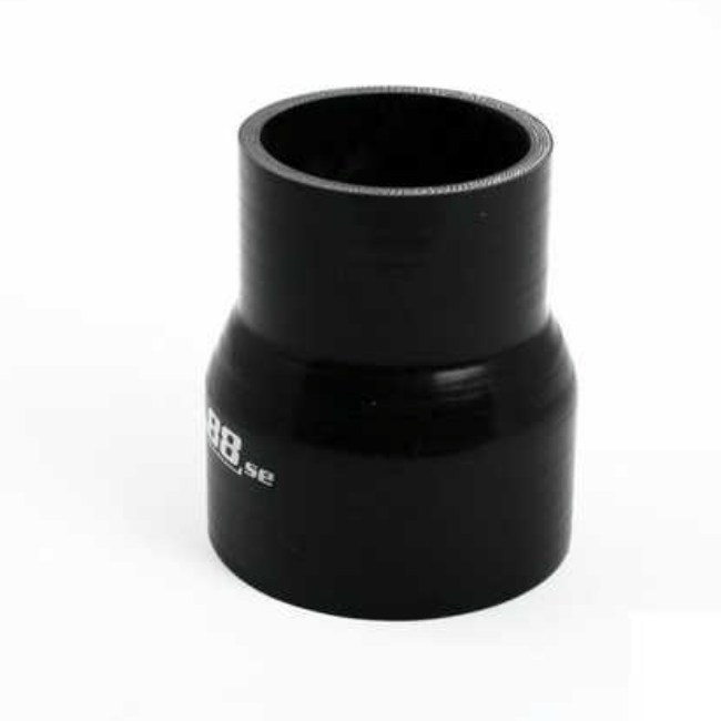 Silikoniletkun supistin – Musta 2.75" - 3.25'' (70-83mm)