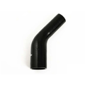Silicone Hose Reducer Bend Black - 45 Degree 1.5 - 1.625'' (38-41mm)