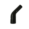 Silicone Hose Reducer Bend Black - 45 Degree 2.75 - 3.5'' (70-89mm)