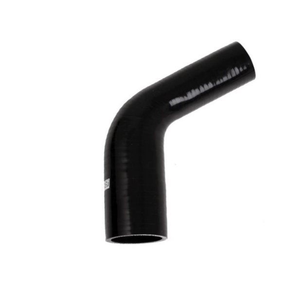 Silicone Hose Reducer Bend Black - 60 Degree 1 - 1.375'' (25-35mm)