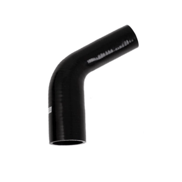 Silicone Hose Reducer Bend Black - 60 Degree 1.375 - 1.5'' (35-38mm)