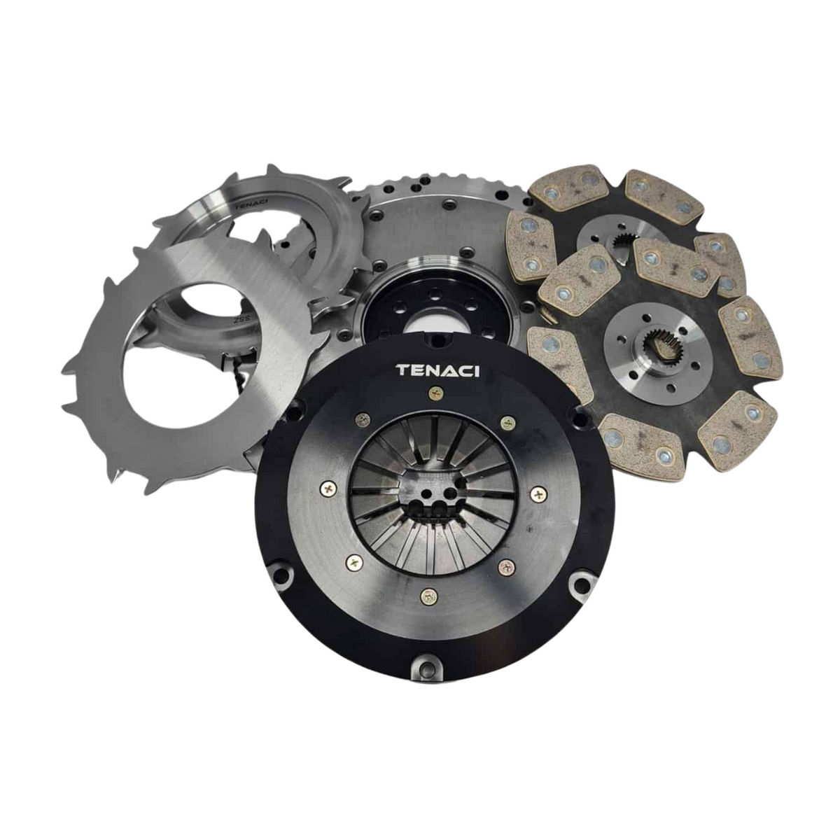 Tenaci Motorsport Toyota 1JZ Performance Series Twin Plate Clutch Kit 184mm 7.25" - CDMSPORT