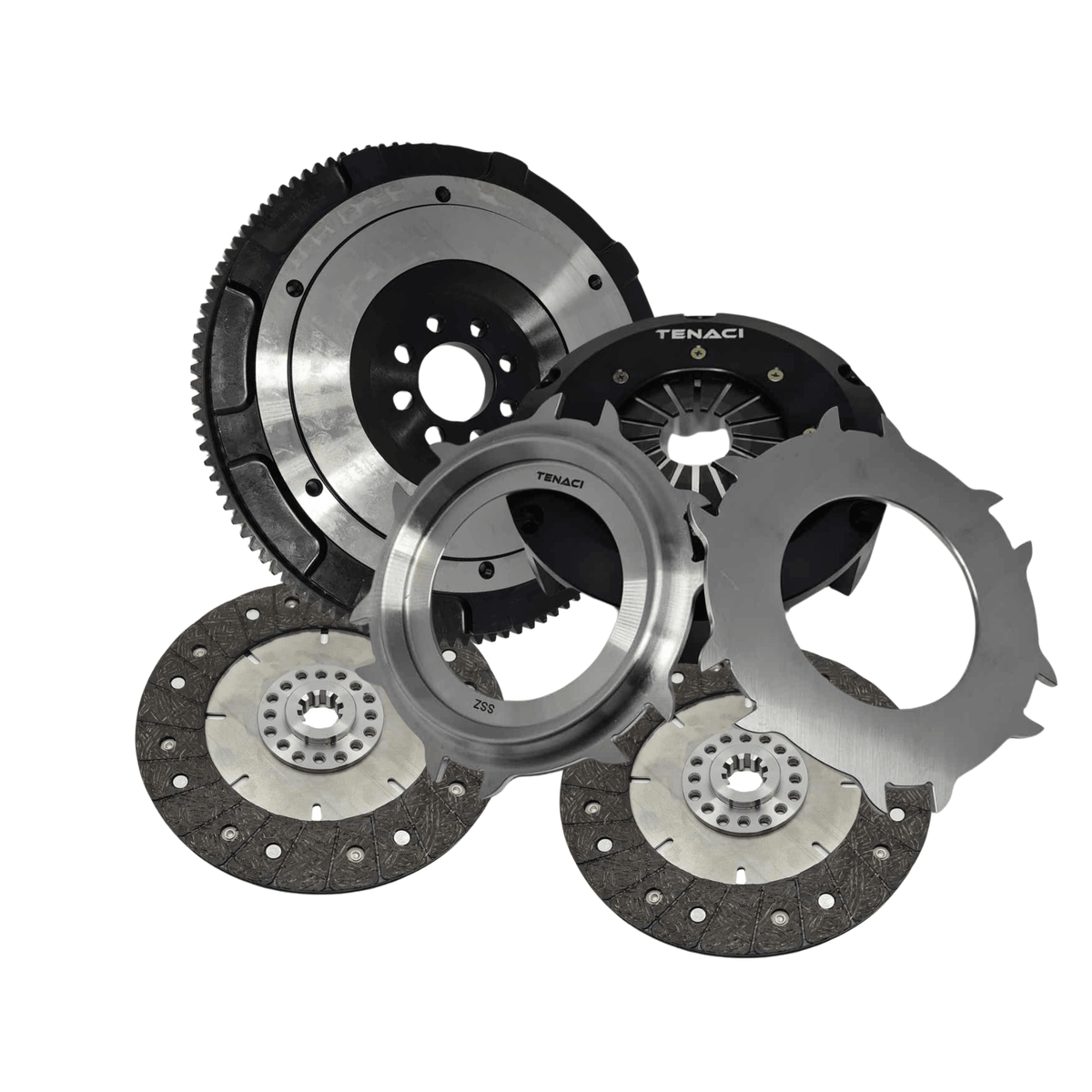Tenaci Motorsport Nissan Skyline RB20 RB25 RB26 Performance Series Twin Plate Clutch Kit 200mm (Road Car Kit) - CDMSPORT