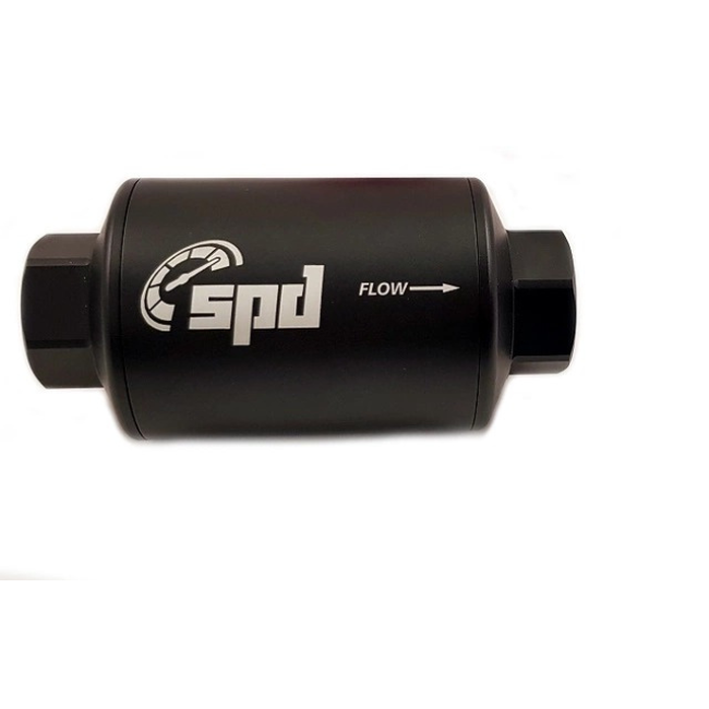SPD Compact Fuel Filter 100 Microns - Black (Pre-Filter)