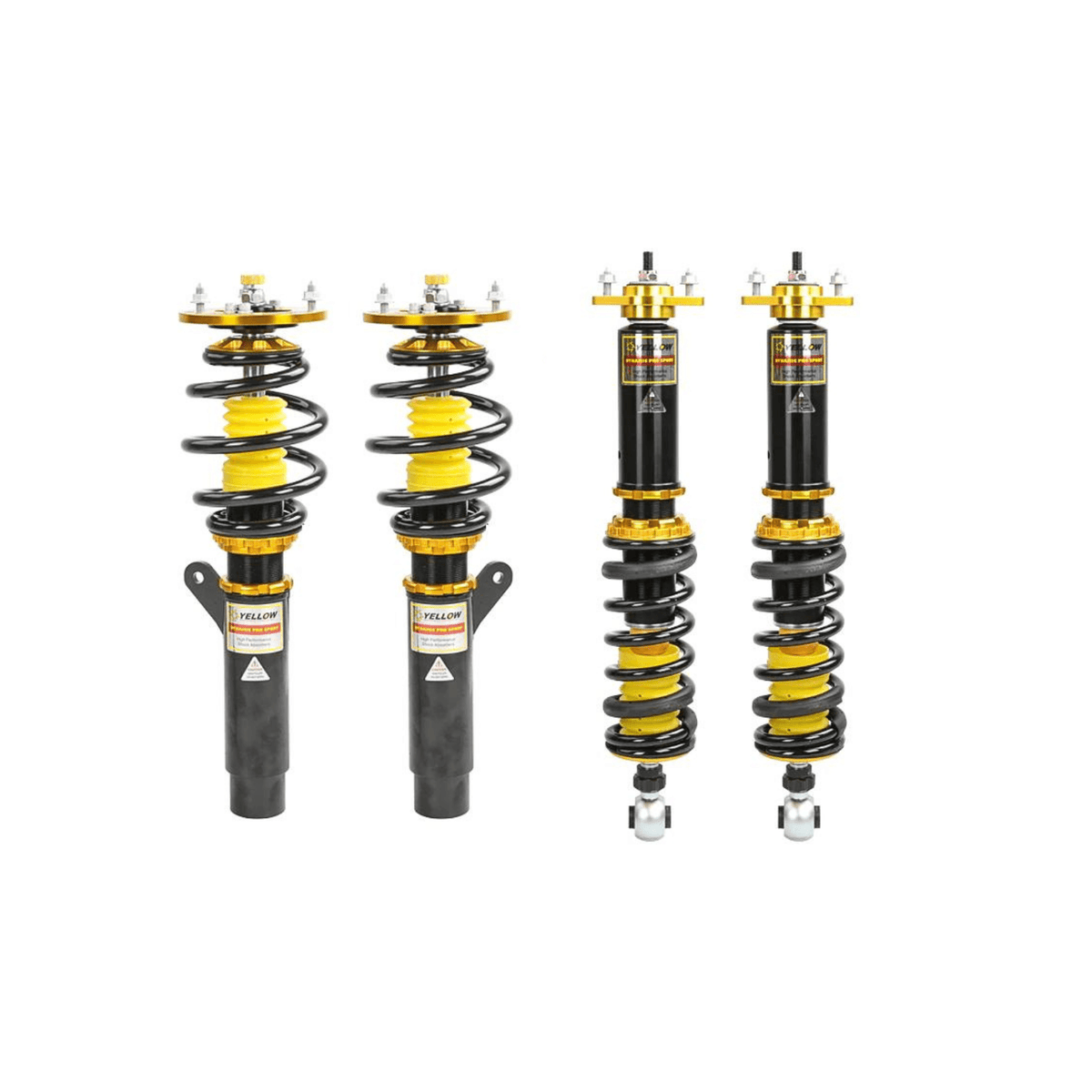 Yellow Speed Racing BMW E46 (98-05) True Rear Dynamic Pro Sport Coilovers - CDMSPORT