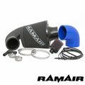 RamAir Performance -vaahtomuovi-imukitti Ford Fiesta ST150 MK5 - Sininen letku