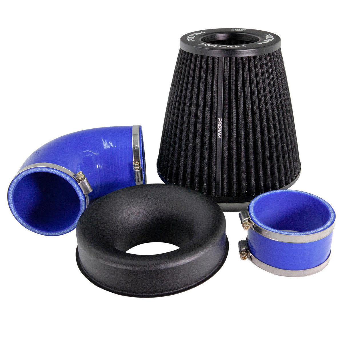 RamAir Performance laskostettu imusarjan sarja MK2 Focus ST -malliin - Siniset letkut