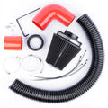 RamAir Performance -laskostettu imusarja VW MK5 Golf R32 3.2 V6 -malliin – Punaiset letkut