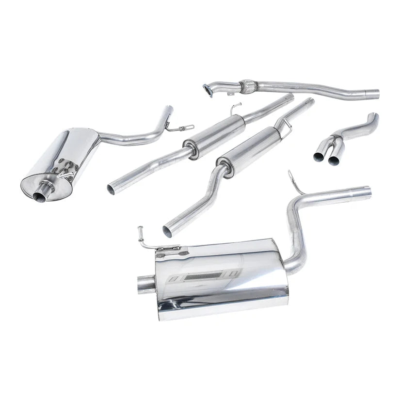 Milltek Audi A4 1.8T B7 quattro Sedan - Avant 2005-2008 Cat-back-pakoputkisto