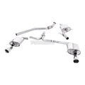 Milltek Audi A4 2.0 TFSI S line B8 (2WD and quattro manual-only) Saloon & Avant 2008-2011 Cat-back Exhaust