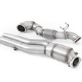 Milltek Audi RS3 Sportback 400PS (8V MQB – vain Facelift) – OPF/GPF-mallit 2019-2023 Suurihalkaisijainen Downpipe-putki ja Hi-Flow-urheilukatalysaattoripakosarja