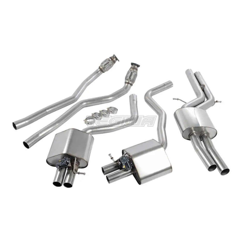 Milltek Audi RS6 C7 4.0 TFSI biturbo quattro (sis. Performance Edition) 2013-2018 Cat-back-pakoputkisto