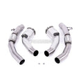 Milltek Audi RS7 C8 4.0 V8 bi-turbo (Non OPF/GPF US/ROW Models) 2019-2023 Large-bore Exhaust Downpipes and Cat Bypass Exhaust Pipes Exhaust - Fits Milltek System