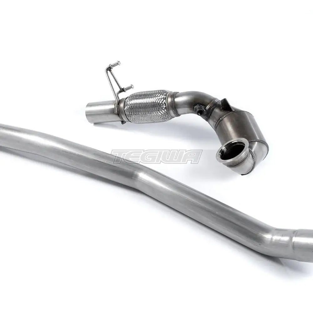 Milltek Audi S3 2.0 TFSI quattro Sedan & Cabriolet 8V/8V.2 (vain GPF-suodattimettomat mallit) 2013-2018 Suurivirtausharjoitettu Downpipe-putki ja Hi-Flow urheilukatti - Milltek-yhteensopiva - SSXAU423