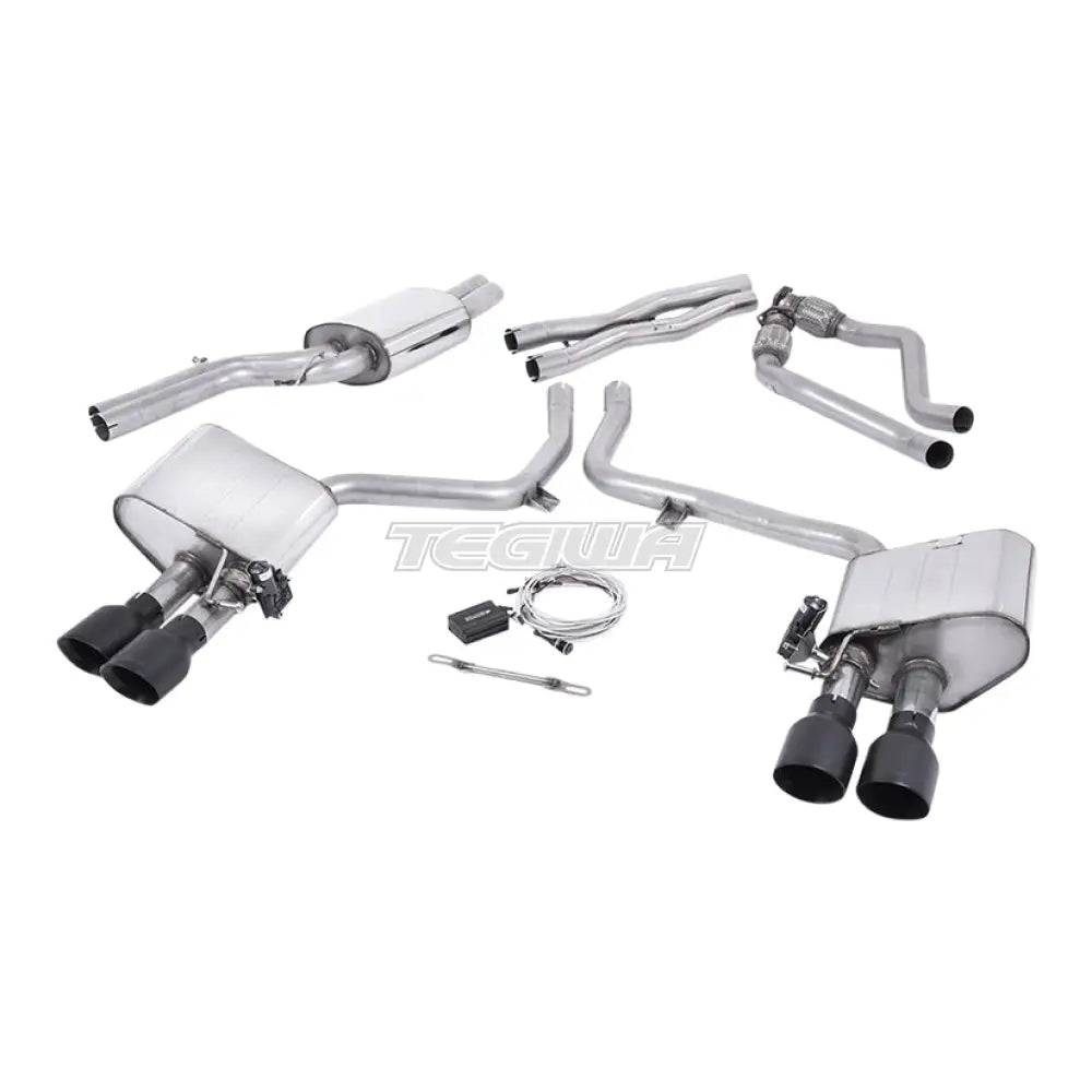 Milltek Audi S5 3.0 TFSI B8.5 Coupe & Cabriolet 2011-2016 Cat-back -pakoputkisto