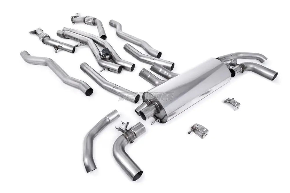 Milltek Audi SQ7 4.0 V8 TT (ei OPF-suodattimella varustetut ajoneuvot) 2021-2024 Cat Back -pakoputkisto