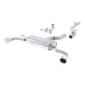 Milltek Audi TT Mk2 3.2 quattro 2006-2010 Cat-back-pakoputkisto - ei-resonoitu - SSXAU257