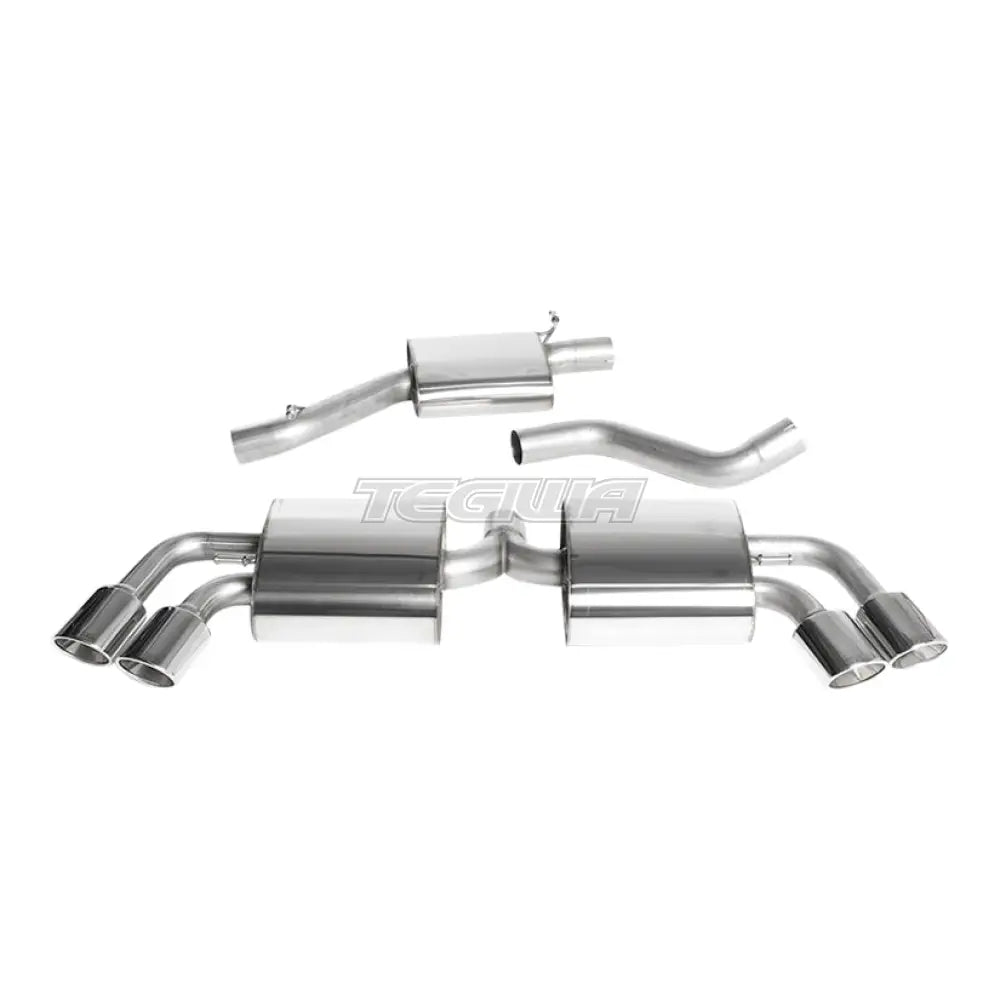 Milltek Audi TT Mk2 TTS quattro 2008-2014 - suurikokoinen downpipe-putki ja katalysaattorin poistoputkisto - SSXAU747