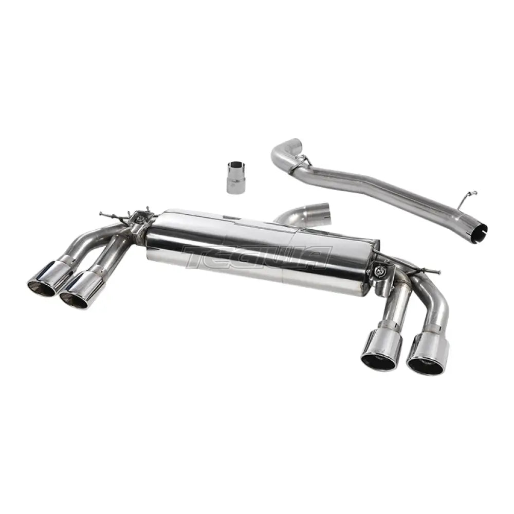 Milltek Audi TT Mk3 TTS 2.0TFSI Quattro (OPF/GPF-mallit) 2019-2023 Cat-back pakoputkisto