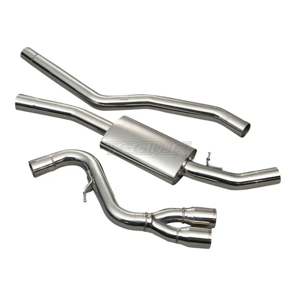 Milltek BMW 1-sarja 118d ja 120d M Sport 5-ovinen Hatchback (E87) 2004-2011 Cat-back pakoputkisto
