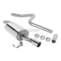Milltek Ford Fiesta Mk6 ST 150 2005-2008 Cat-back-pakoputkisto - Ei-resonoiva - SSXFD018
