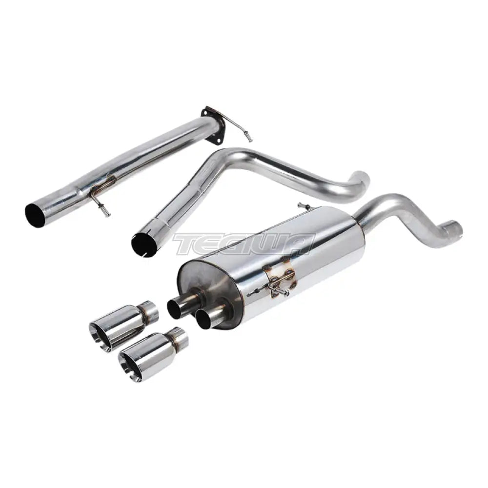 Milltek Ford Fiesta Mk7/Mk7.5 ST 1.6 litran EcoBoost 182 hv & ST200 2013-2017 Cat-back-pakoputkisto