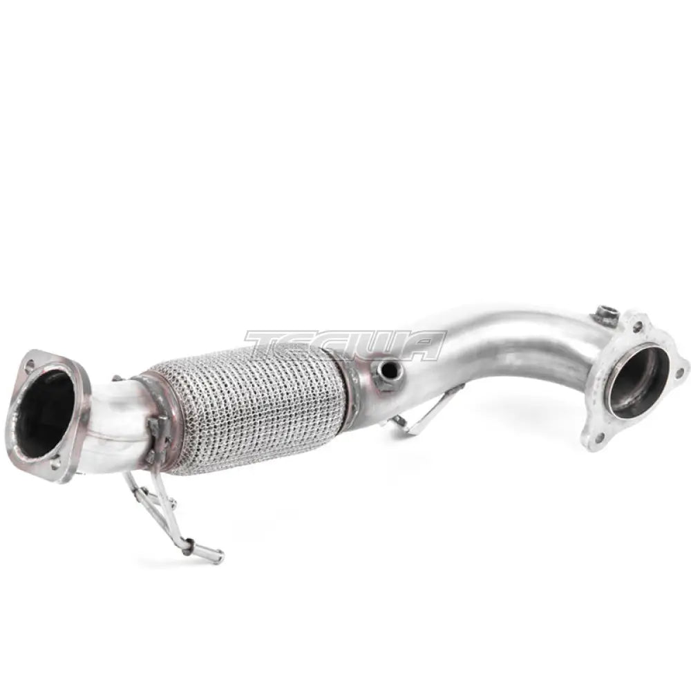 Milltek Ford Focus Mk4 ST 2.3-litrainen EcoBoost Hatch (OPF/GPF-varusteltu) 2019-2023 Suuri downpipe ja katalysaattoriton pakoputkisto