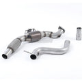 Milltek Ford Mustang 2.3 EcoBoost (Fastback) 2015-2018 Large Bore Downpipe and Hi-Flow Sports Cat - Pakollinen asentaa OE Cat-back -järjestelmän kanssa