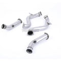 Milltek Mercedes C-Class C63 & C63 S (W205) Saloon 4.0 Bi-Turbo V8 (Non-GPF Equipped Models Only) 2015-2023 Large-bore Exhaust Downpipes and Cat Bypass Exhaust Pipes Exhaust