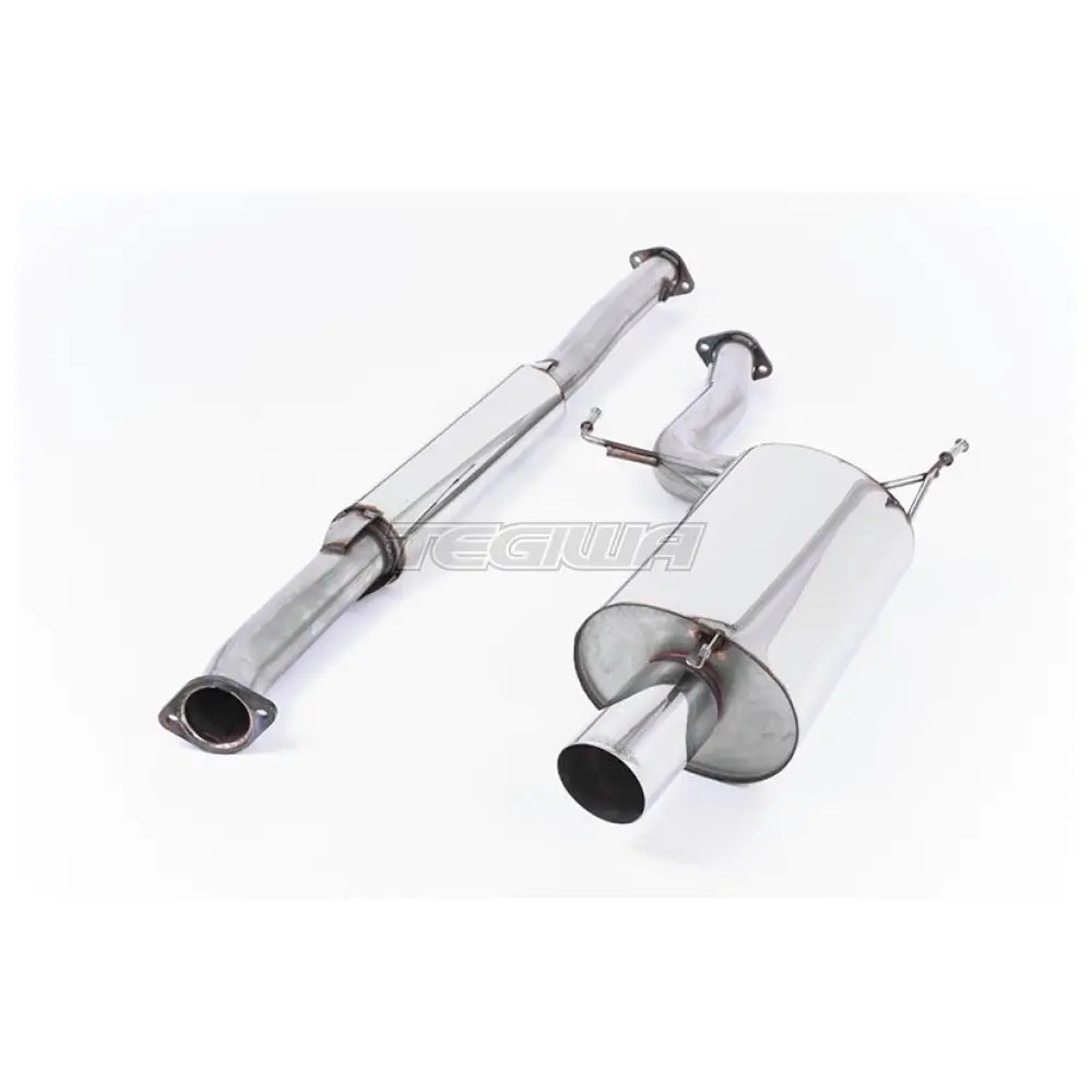 Milltek Mitsubishi Lancer Evolution 7 / VII ja Evo 8 / VIII 2.0 Turbo 2001-2005 Cat-back pakoputkisto