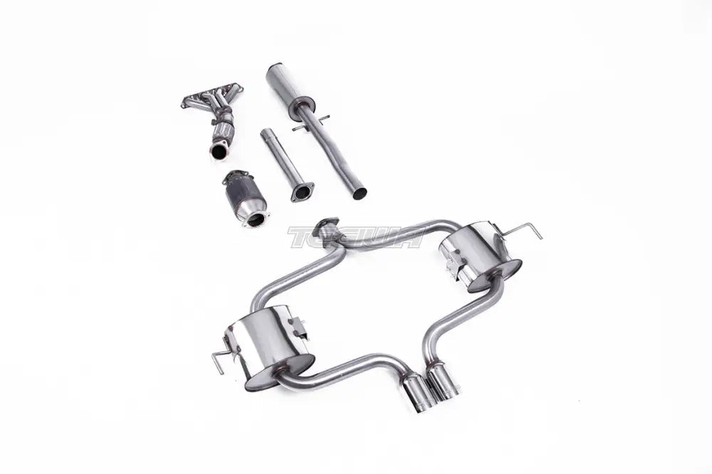 Milltek New Mini Mk1 (R53) Cooper S 2002-2006 koko pakoputkisto (sis. Hi-Flow-sporttikatin) – Resonoiva