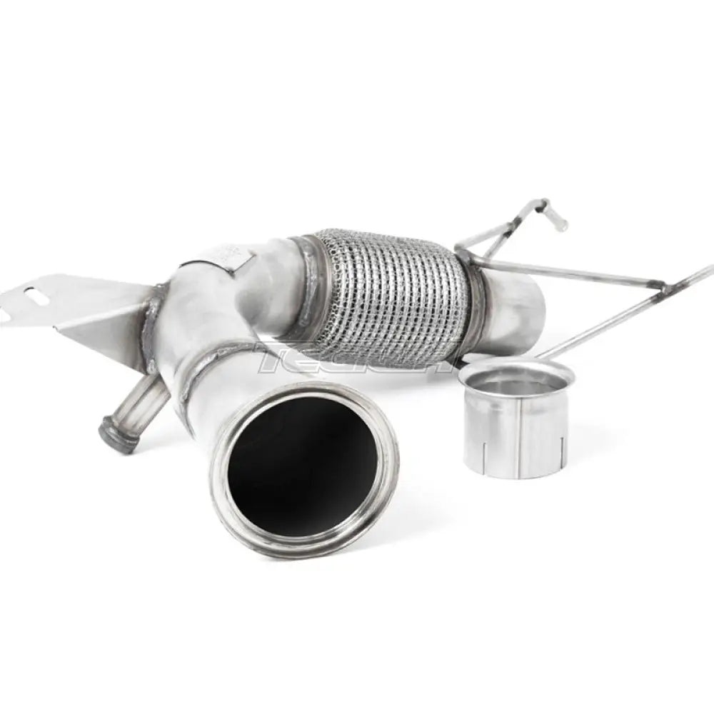 Milltek New Mini Mk3 Mini JCW GP3 2.0 Turbo (Iso-Britannian ja Euroopan mallit) - GPF/OPF-malli 2020-2023 - Isoputkinen downpipe-pakoputkisto - Sopii alkuperäiseen järjestelmään