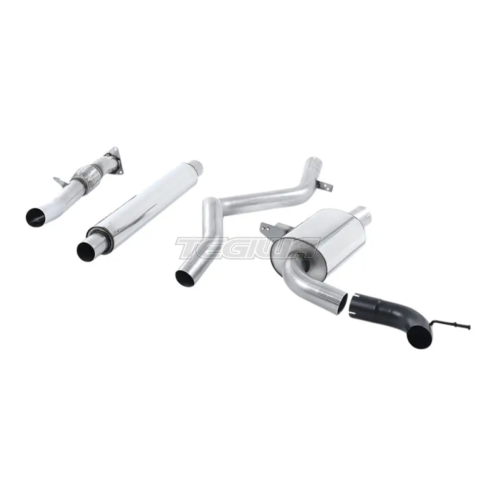 Milltek Renault Megane Renaultsport 250 ja 265 (mukaan lukien Cup) 2010-2017 Cat-back-pakoputkisto – Resonoitu