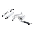 Milltek Renault Megane Renaultsport 250 ja 265 (mukaan lukien Cup) 2010-2017 Turbo-back pois lukien Hi-Flow Sports Cat -pakoputkisto - Resonoitu