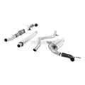 Milltek Renault Megane Renaultsport 250 ja 265 (mukaan lukien Cup) 2010-2017 Turbo-back-pakoputkisto Hi-Flow Sports Cat -katalysaattorilla - Resonoitu