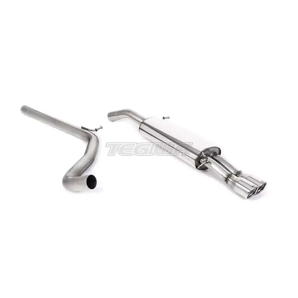 Milltek Seat Ibiza FR 1.8 20VT (Formula Racing) 2004-2008 Cat-back pakoputkisto - Ei-resonoitu